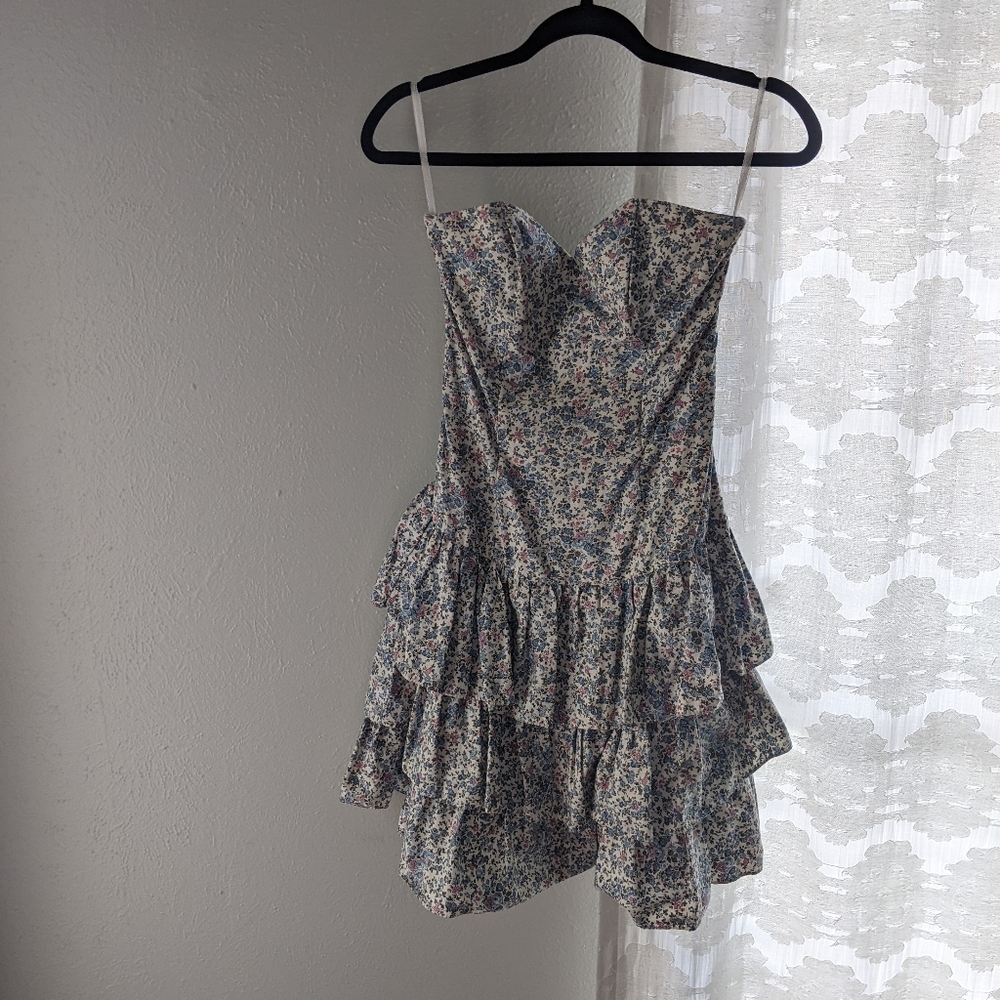 *LAST CALL* Vintage 80s Rampage Strapless Dress